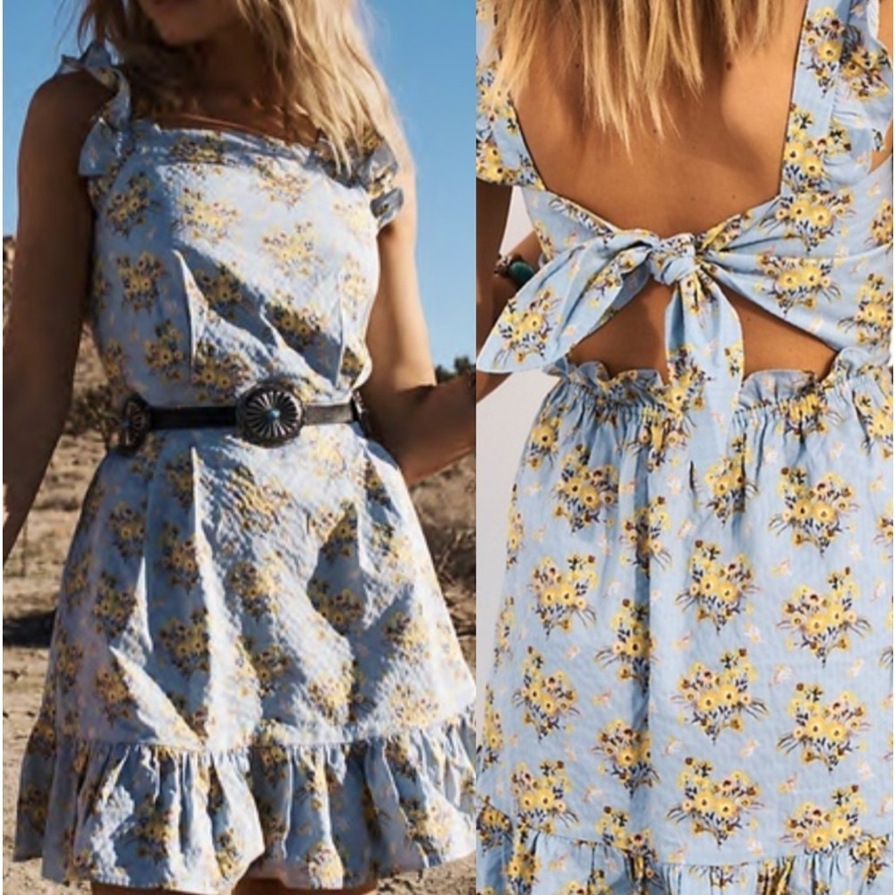 Happy X Nature Anouk Floral Dress Size Large☀️🌻